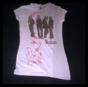 Beatles pink vintage tee RARE